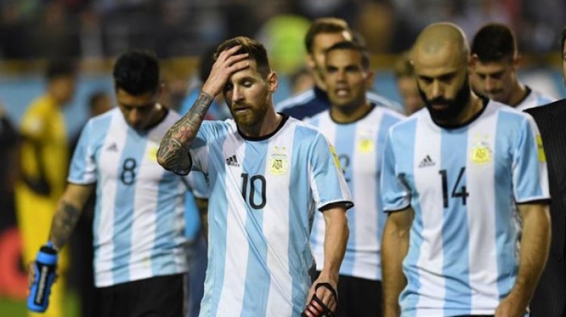 Argentina kalah dari Venezuela di panggung internasional pertama sejak Piala Dunia
